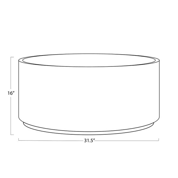 Eli Wood Coffee Table
